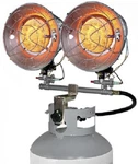 Dura 30,000 Btu Double Burner Propane Tank Top Heater TT-30CSA New. Price: $122.90.