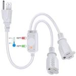 Feekoon Thermostatically Controlled Outlet, 32 F/off 50 Plug In New. Price: $14.35.