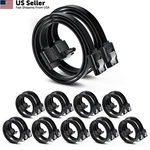 Bolaazul Sata Cable Iii - Right Angle, 90 18 Inches, 10 Straight+ Angled New. Price: $33.29.