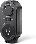 Gulfmew Adjustable Thermostat, Plug Heating And Cooling Controlled Open. Price: $28.49.