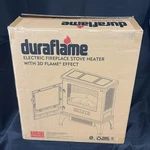 Duraflame Electric Fireplace Stove Heater DFI-117-05* Open. Price: $139.98.