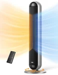 Dreo Tower Fan Heater Combo 42 Inch 29.2FT 17 Levels Silver New. Price: $259.99.