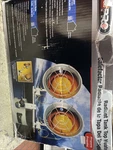 Dyna-glo Double Burner 30,000 Btu Radiant Tank Top Propane Heater Used. Price: $23.00.
