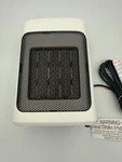 Mainstays 1500W Personal Ceramic Fan-forced Space Heater White WSH10C2AWW Open. Price: $22.49.