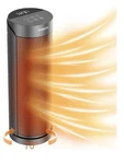 Qowetu 1500W Oscillating Space Heater 12H Timer, Thermostat Open. Price: $34.99.