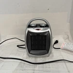 Kismile Portable Electric Space Heater Silver Adjustable Settings Open. Price: $25.99.