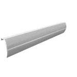 4 Ft. Baseboard Heater Cover Galvanized Steel Easy Slip-on, White New. Price: $154.22.