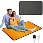 Qoubai Pvc 110V Heated Floor Mat Heater For Foot Warmer 31.5 X 20 Inch, Black New. Price: $68.06.