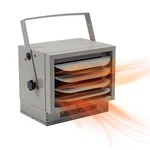 Comfort Zone 5,000 Watt, 240-VOLT Industrial Ceiling Mounted Heater, Grey New. Price: $108.19.