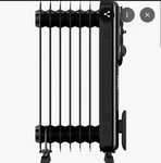 Utilitech Indoor Electric Space Heater, Oil-filled Radiant( Not Original Box) Open. Price: $55.00.