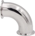 Dernord Elbow 90 Degree Sanitary Pipe Fitting SS304 Tri Clamp (2" Tube Od) New. Price: $25.44.