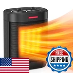 Pereysi Ceramic Personal Space Heater For Office Desk Rv 1000W/700W Wattage New. Price: $34.54.