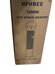 Opodee Space Heater 1500W Ceramic Heating 18 Electric Remote Nib New. Price: $64.99.