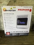 Mr. Heater 20,000 Btu Blue Flame Propane Wall/floor MHVFBF20LPT F299720. Price: $169.00.