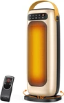 Space Heater, 1500W Ptc Ceramic Electric Heaters For Indoor Use With Remote, 4 New. Price: $28.28.