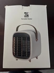 New Ztech Portable Desk And Countertop Heater ZTBF9170GD-BK Black/gold. Price: $25.00.