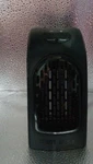Handy Heater Portable Electric Wall With Timer, Push Button, Black Used. Price: $11.00.