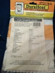 Duraheat Kerosene Heater Replacement Wick Number DH-305 New Sealed. Price: $11.69.