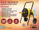 Fostoria FES-1548-3E 15KW 480V 3PH Portable Electric Salamander Heater New. Price: $1854.72.