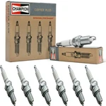 6 Pack Champion Copper Spark Plugs Set For 1933 Desoto Model Sd New. Price: $23.75.