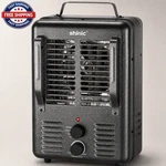 Shinic Space HEATER,1500W Milkhouse With Thermostat, Stay Cool Durable Me New. Price: $59.99.