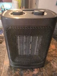 Kismile Ceramic Fan Heater - ZFH006 1500W Black Gently Used. Price: $14.99.