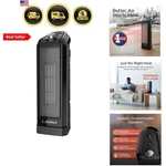Oscillating Ceramic Tower Space Heater For Home With Overheat Protection, Adj... New. Price: $131.99.