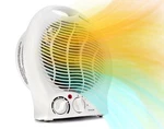 Sohler Portable Electric 1500W Fan Heater With Adjustable Compact, White New. Price: $48.99.