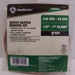 Southwire 65183240 GCL2-10.12-1WHBR Water Heater Bonding Kit New Bag. Price: $16.99.