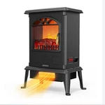 Zokop 1500W Electric Space Fireplace Stove Heater, See Details New. Price: $46.00.