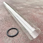 Patio Heater Replacement Parts - 49.5" Tall 4" Diameter Quartz Glass Tube... New. Price: $73.63.