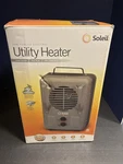 Soleil Intertek 750/1500 Electric Utility Space Heater Heavy Duty LH-879G New. Price: $19.95.
