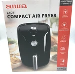 New Aiwa 1200W 2.6 Qt Compact Air Fryer 360 Degree Convection Heat Min Time. Price: $43.98.