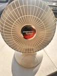 Presto Dish Parabolic Electric Heater Portable Plus Footlight White Tested Used. Price: $44.20.