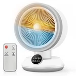 Oylus Heater And Fan Combo For Indoor Use, 10.24'' X 8.19'' 13.9'', White New. Price: $92.99.