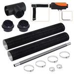 Skyshalo Diesel Heater Pipe Ducting Kit 3IN Air Hose 1IN Exhaust Vents New. Price: $22.63.
