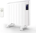 800W Electric Panel Heater, Quiet Fan-less, Wall Mount, Adjustable Thermostat New. Price: $366.99.