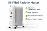 Caynel Oil Filled Radiator Heater MQ68503 Portable Electric Space -mini Open. Price: $49.98.