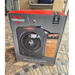Vornado Velocity 5 Electric Whole Room Heater Digital Controls Oscillation Black Open. Price: $30.00.