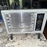 Beyond RH550 Electric Radiant Heater 1500W White Thermostat Power Indicator Used. Price: $65.00.