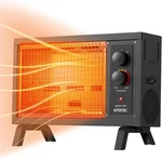 Radiant Heaters For Indoor Use Large Room, 1500W/750W Fast Heating Electric New. Price: $57.16.