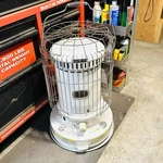 Dura DH2304 Convection Kerosene Heater, Portable, Indoor Used. Price: $175.50.