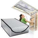 Souroyea Attic Door Insulation Cover, 25" X 54" 11", Stairs Zipper For... New. Price: $41.91.