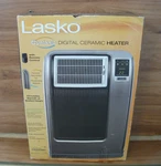 Lasko Cyclonic Digital Ceramic Heater With Remote Control New. Price: $69.24.