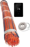 Suntouch Tapemat Electric Radiant Floor Heating Kit With Connectplusthermostat New. Price: $1590.58.