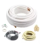Taurox 50FT Mini Split Line Set 1/4" & 3/8" O.d Copper (1/4+3/8) With Wire. Price: $125.00.