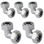 5PC Elbow Air Piping Fittings, 3/4" X Tubing, Brass-nickel Plated, 200PS... New. Price: $72.63.
