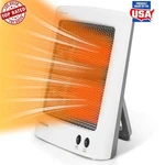 Infrared Portable Heater Overheat Protection Fast Heating Indoor Foldable Holder New. Price: $63.98.