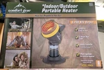 Comfort Gear Portable Propane Heater, Indoor Outdoor 4200 Btu Fits 1 Lb Tank New. Price: $45.00.