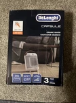 De'longhi Capsule Ceramic 1500W Indoor Heater - White New. Price: $45.00.